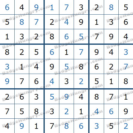 Pogo Daily Sudoku Solutions: June 27, 2023