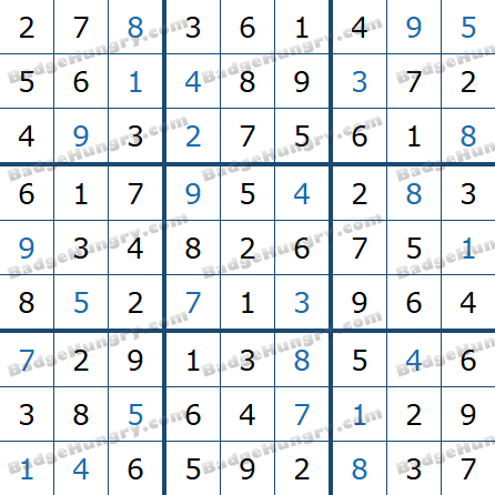 Pogo Daily Sudoku Solutions: September 11, 2026